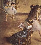 Edgar Degas, Balettklassen